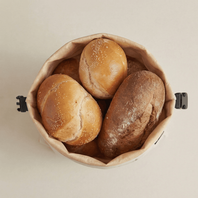 Étui fraicheur - Sac à pain 100 % coton et cire d'abeille