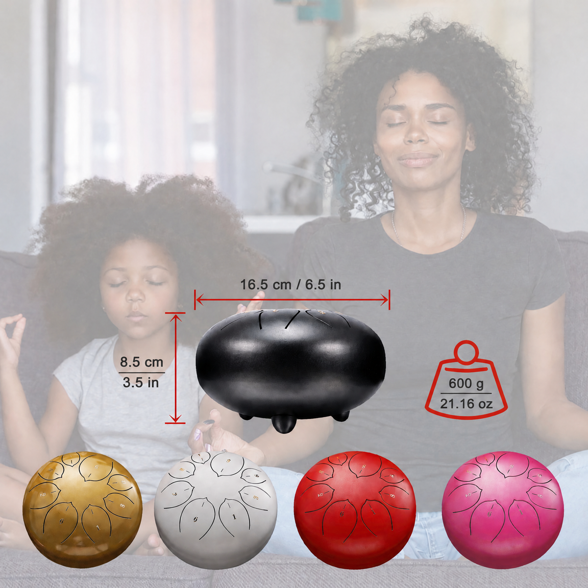 Soothing Tongue Drum Serenote - SRN-MT