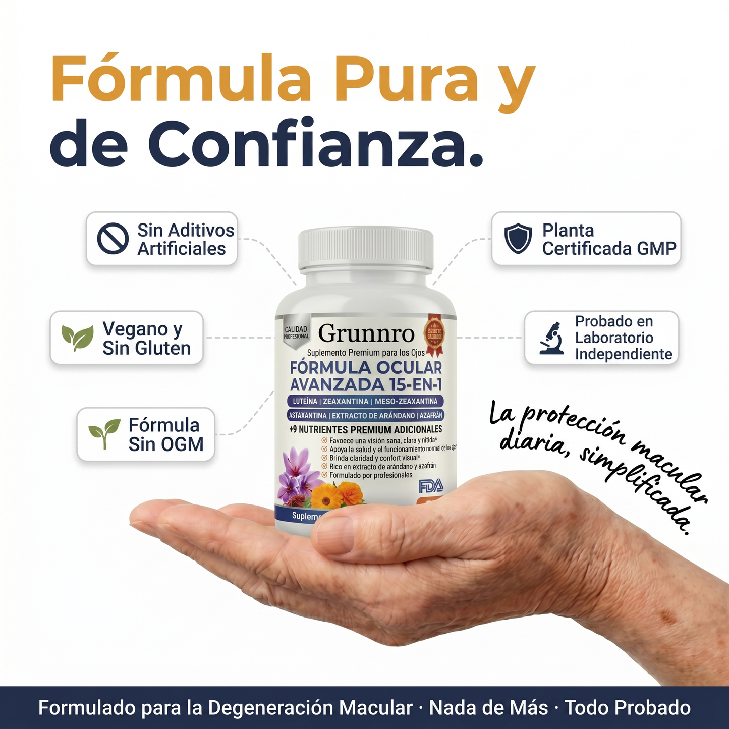 Fórmula Ocular 15 en 1 Grunnro™ - Formule - MX