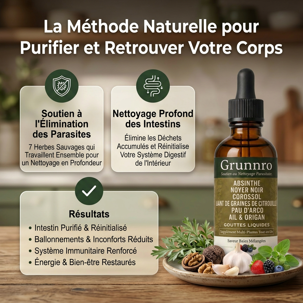 Gouttes à base d'absinthe sauvage Grunnro