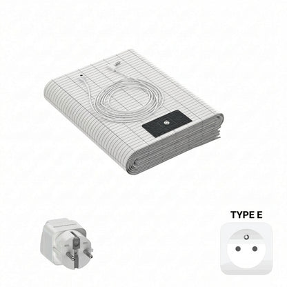 Zéro-Volt™ Drap d'Earthing