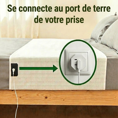 Zéro-Volt™ Drap d'Earthing