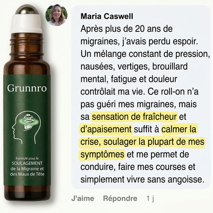 Roll-On Anti Migraine Grunnro™