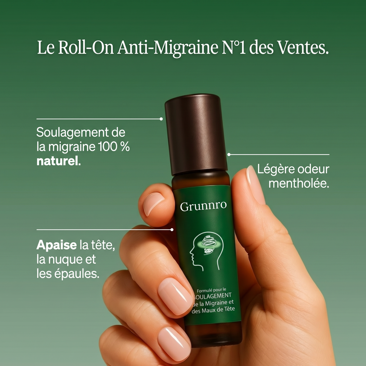 Roll-On Anti Migraine Grunnro™