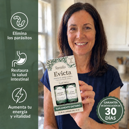 Kit detox intestinal de 2 pasos Evicta - 1707EVC-AR