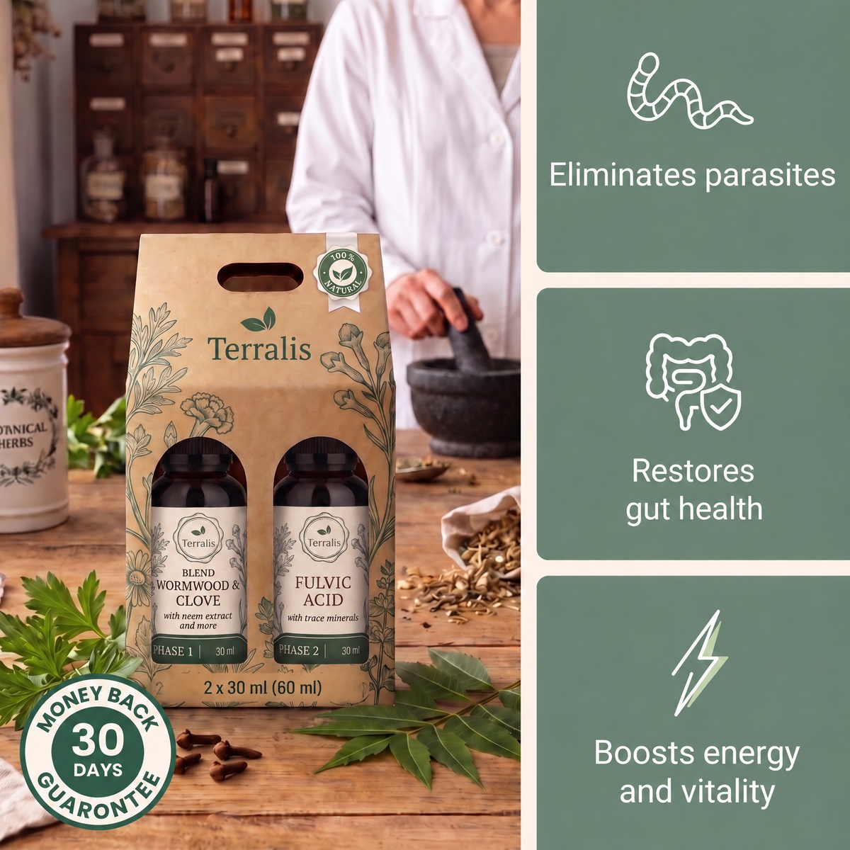 Gut Cleanse Kit Klenza - KLZ-MT