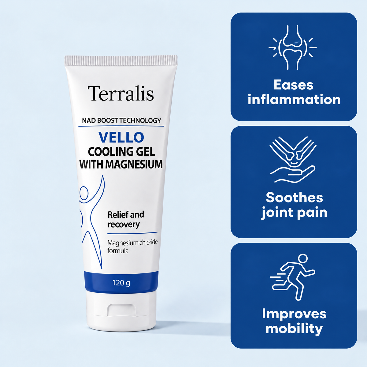 Vello Magnesium Cooling Gel - VLO-MT