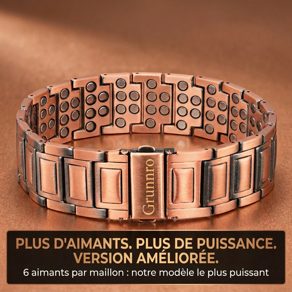 Bracelet à aimants Grunnro