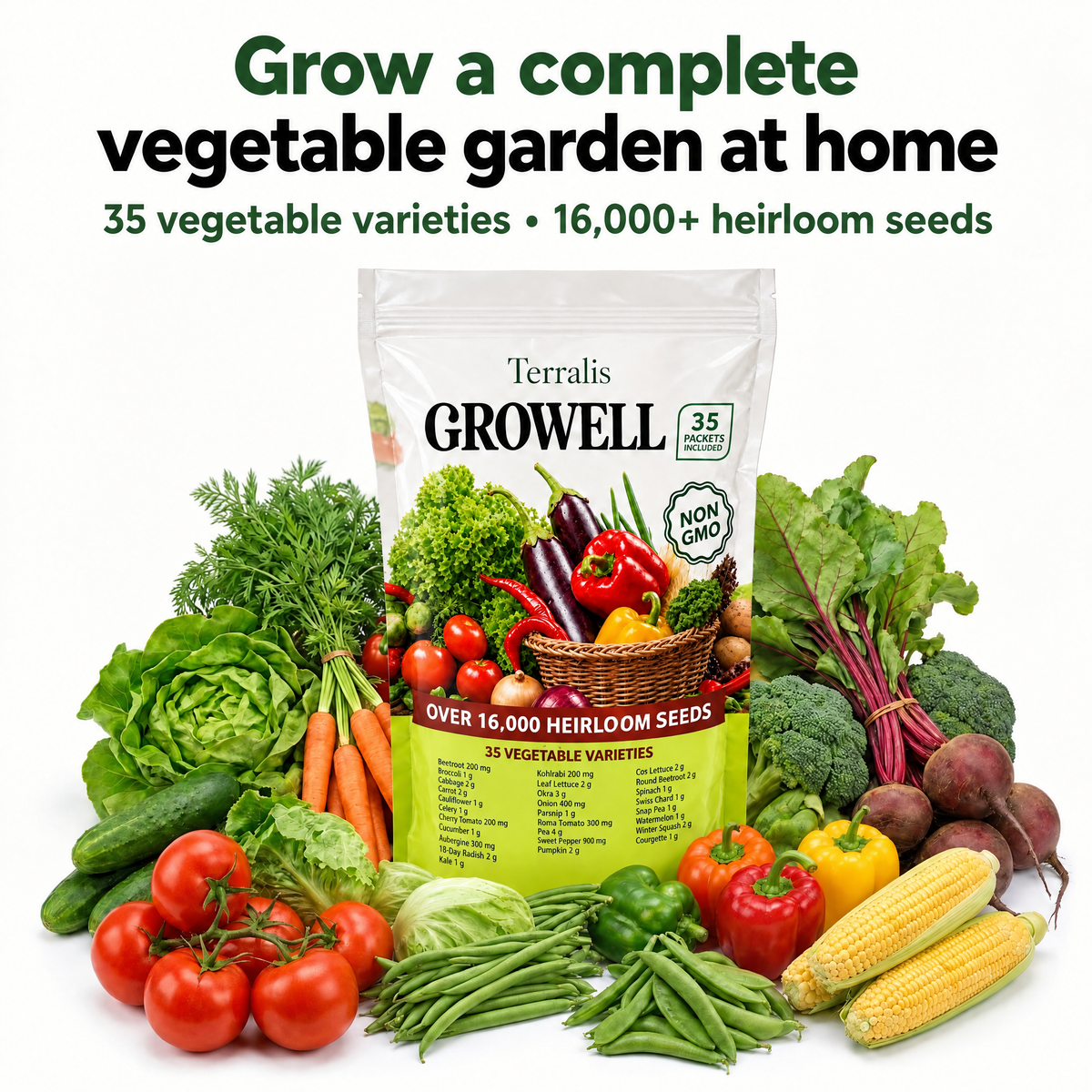 Seed stockpile Growell - GRW-MT