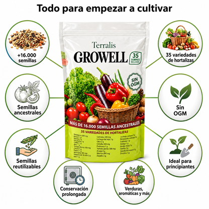 Reserva de semillas Growell - GRW-UY