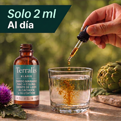Dosis de Klaris: solo 2 ml al día