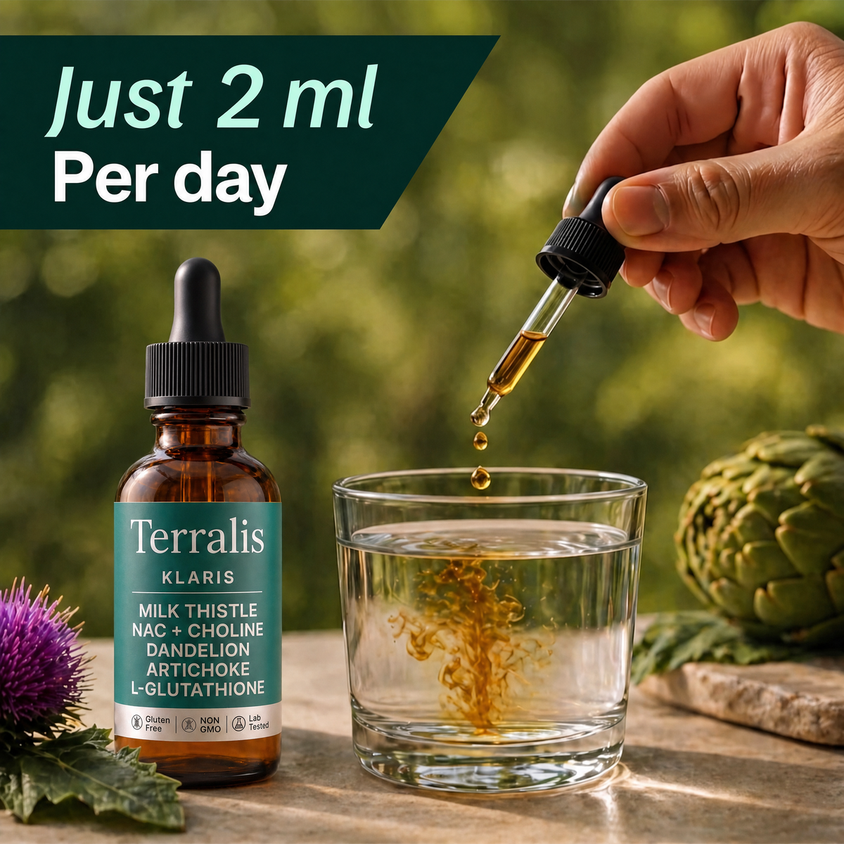 How to take Klaris: just 2 ml per day