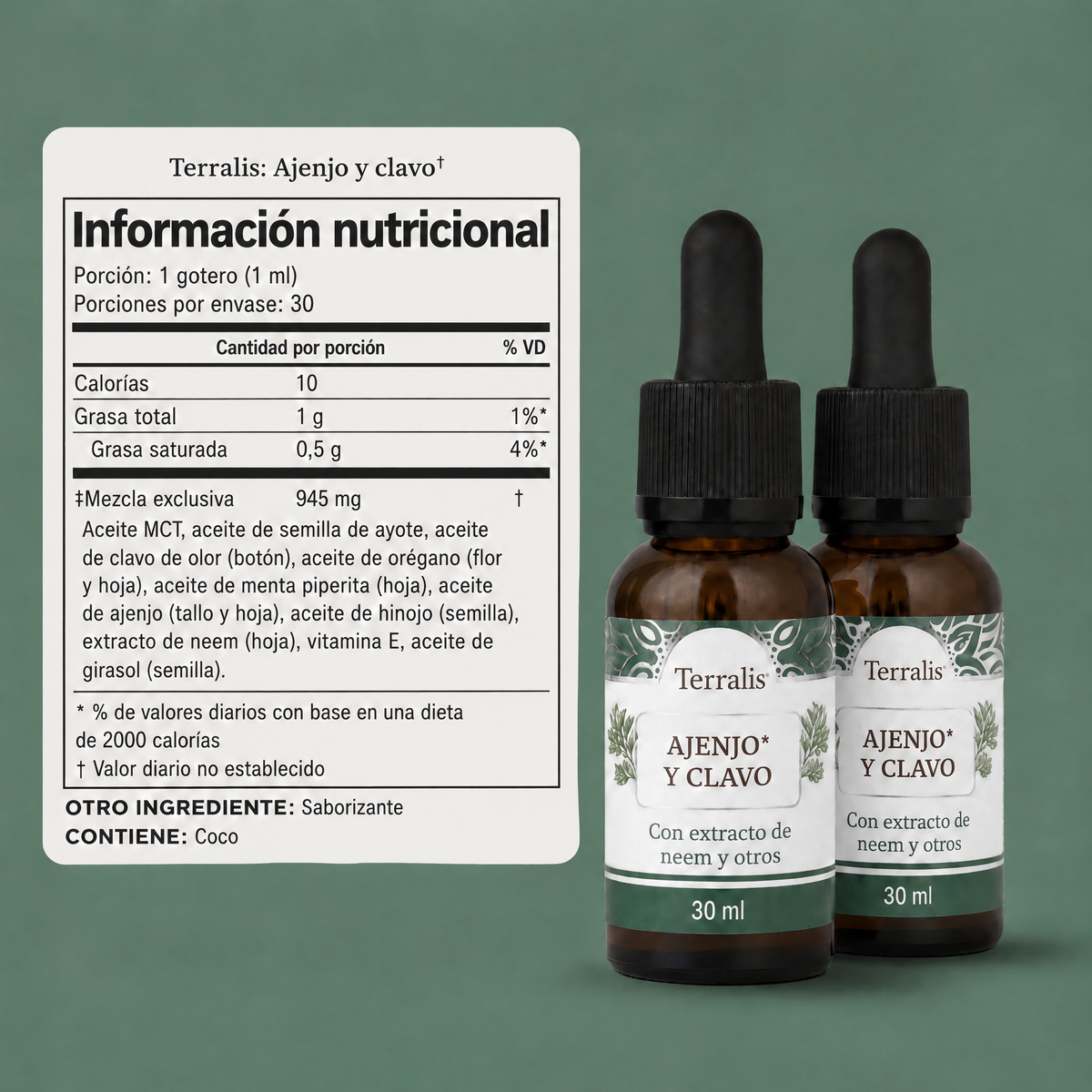 Kit detox intestinal de 2 pasos Evicta - 5231EVC-CR
