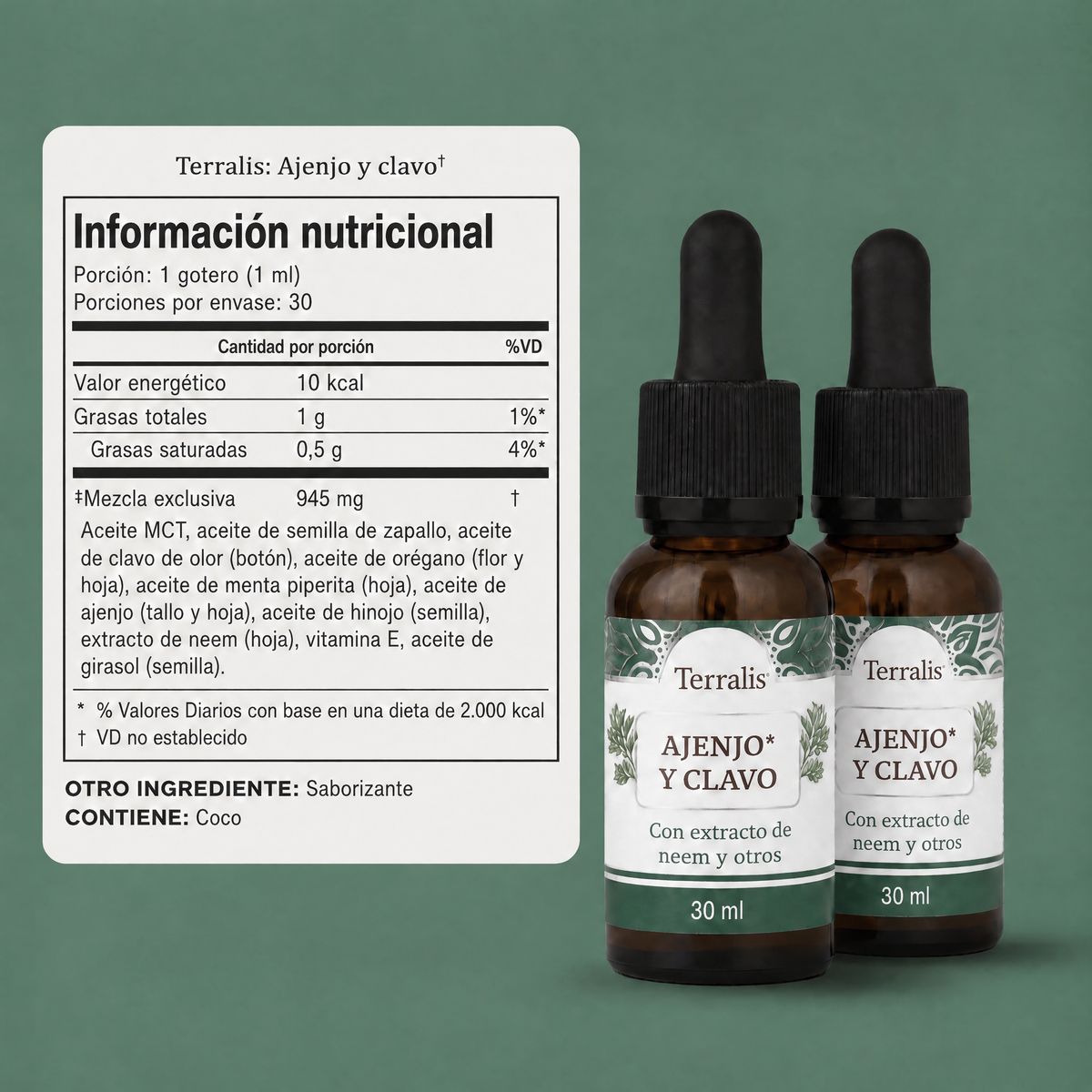 Kit detox intestinal de 2 pasos Evicta - 6003EVC-UY