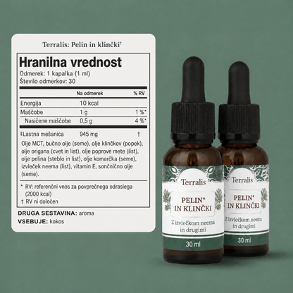 Komplet za razstrupljanje črevesja v 2 korakih Evicta - 7272EVC-SI