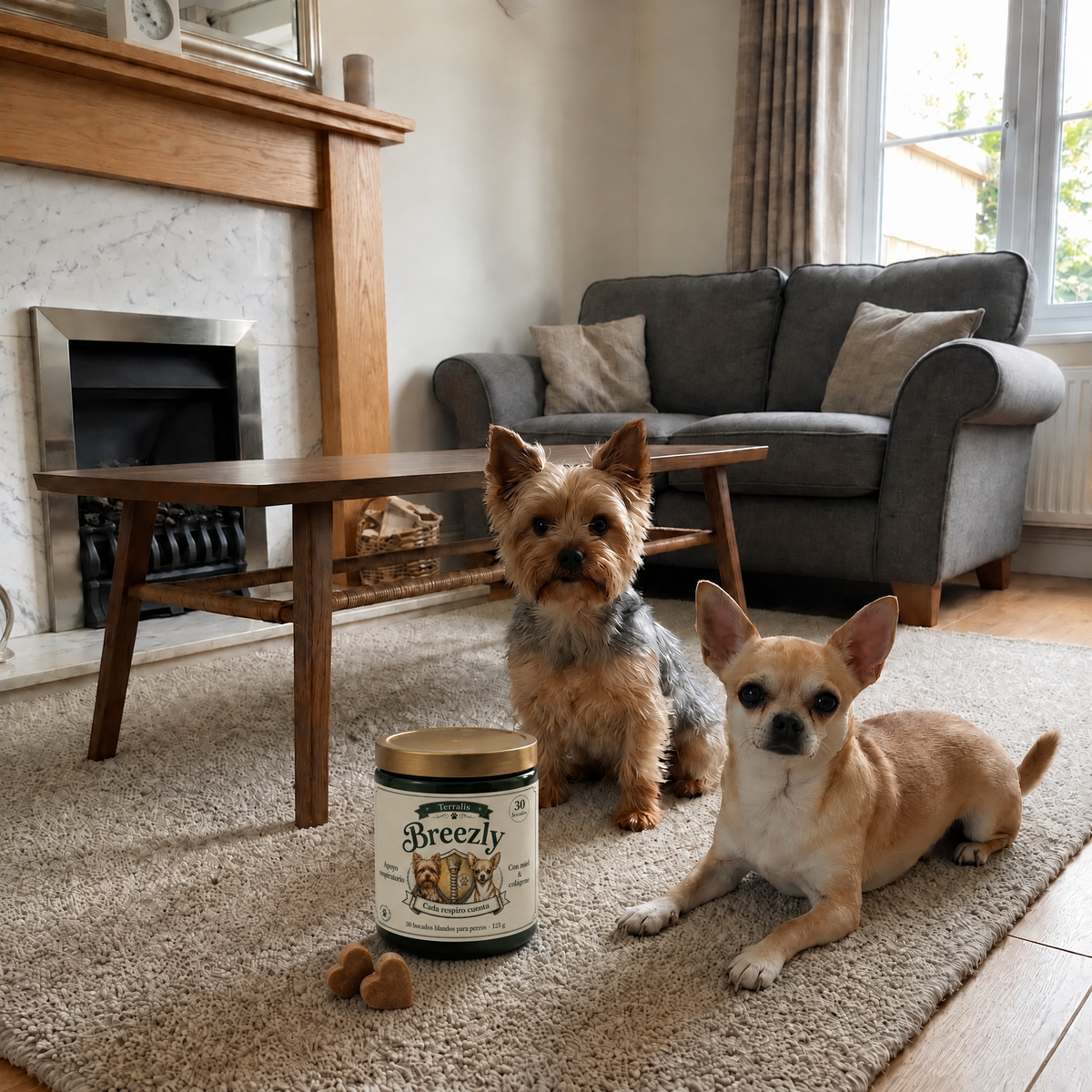 Bocados respiratorios para perros Breezly - BRZ-UY