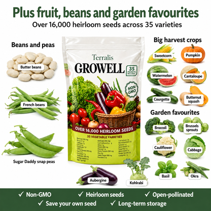 Seed stockpile Growell - GRW-MT