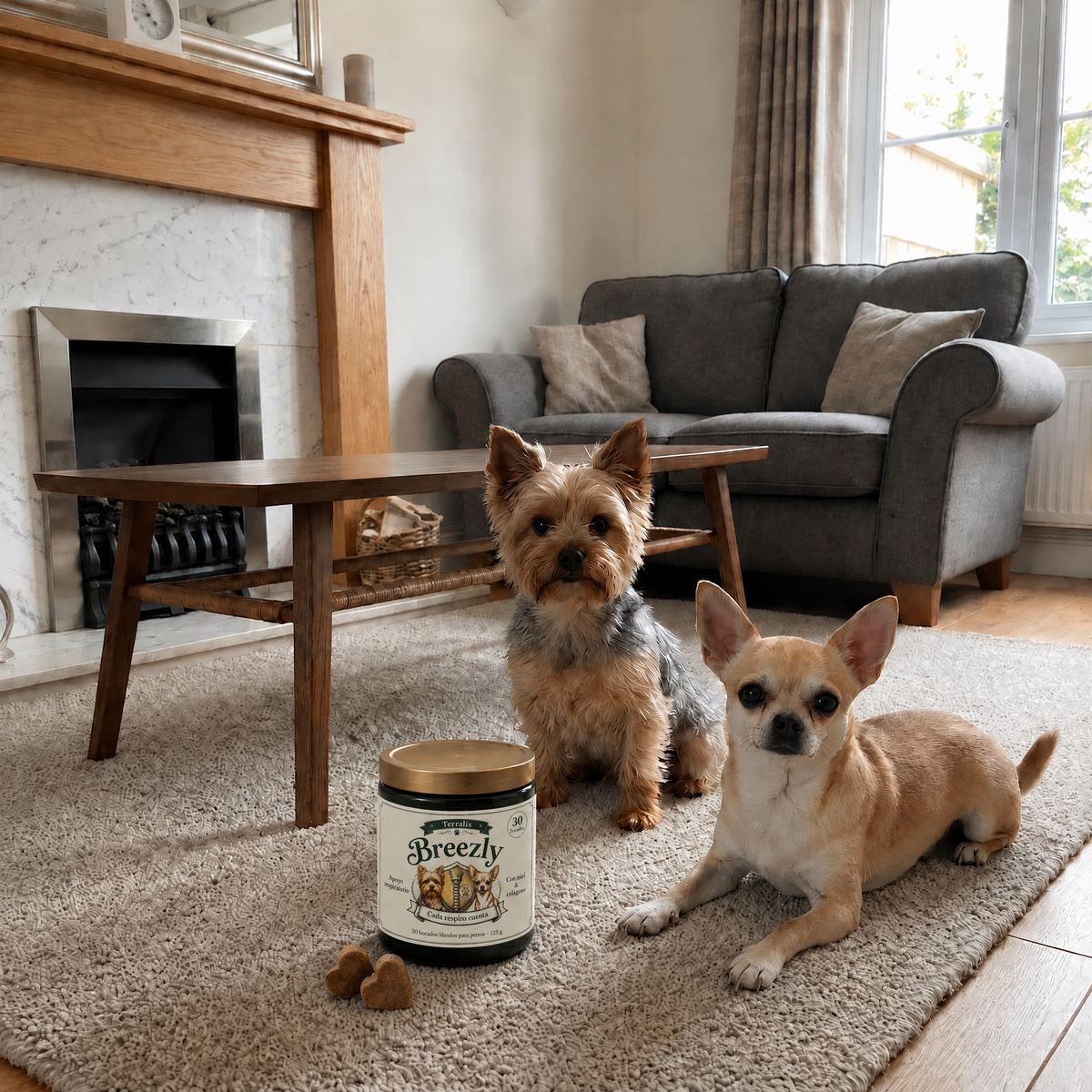 Bocados respiratorios para perros Breezly - BRZ-CR