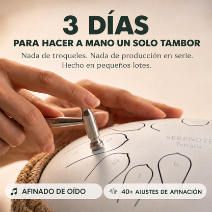 Tambor relajante Serenote - 6515SRN-CR