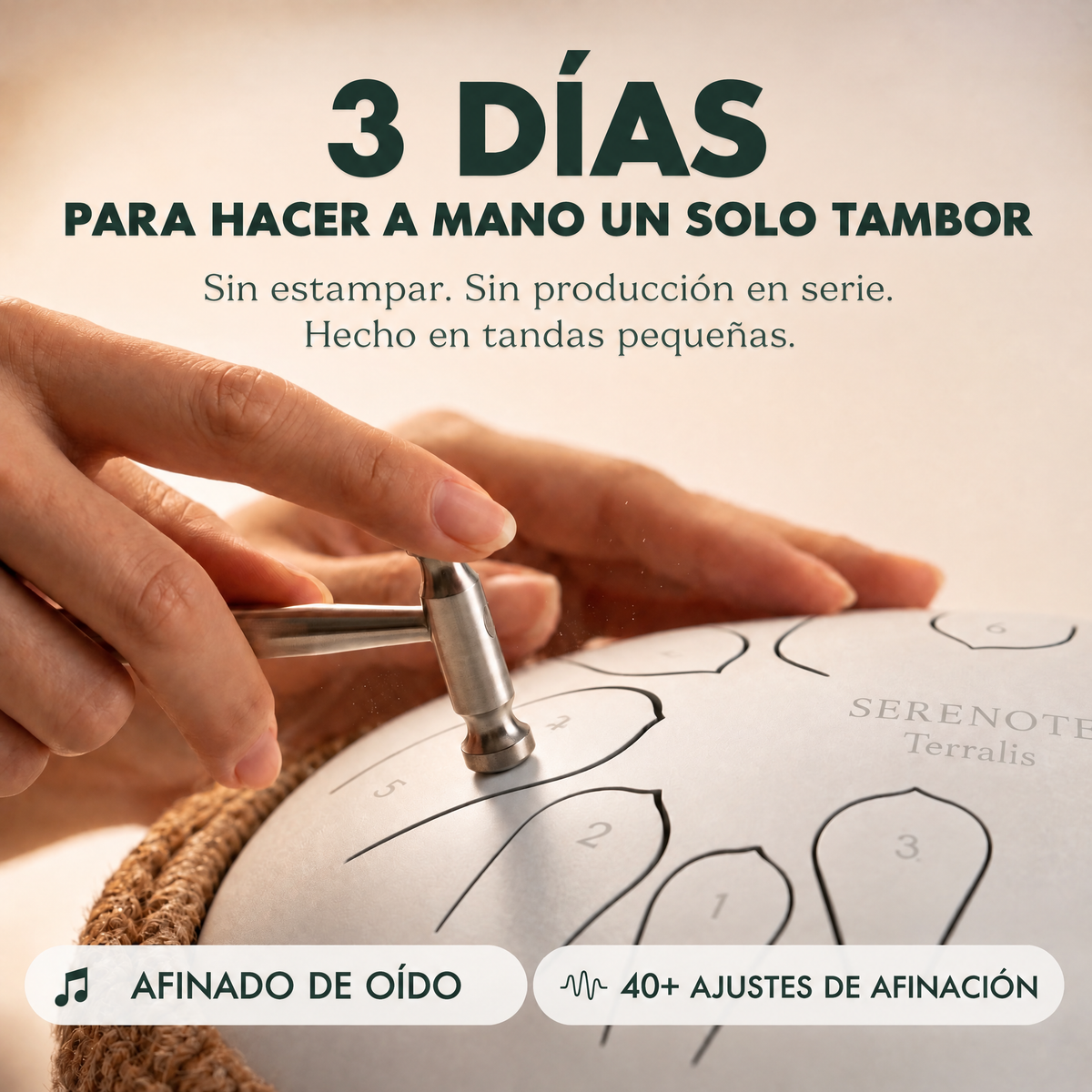 Tambor relajante Serenote - 5747SRN-UY