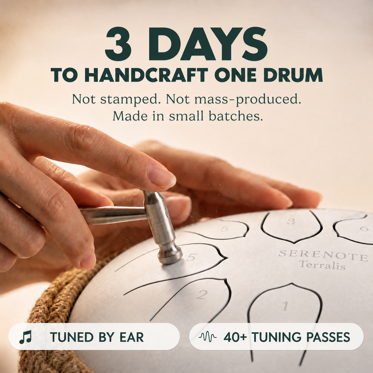Soothing Tongue Drum Serenote - SRN-MT