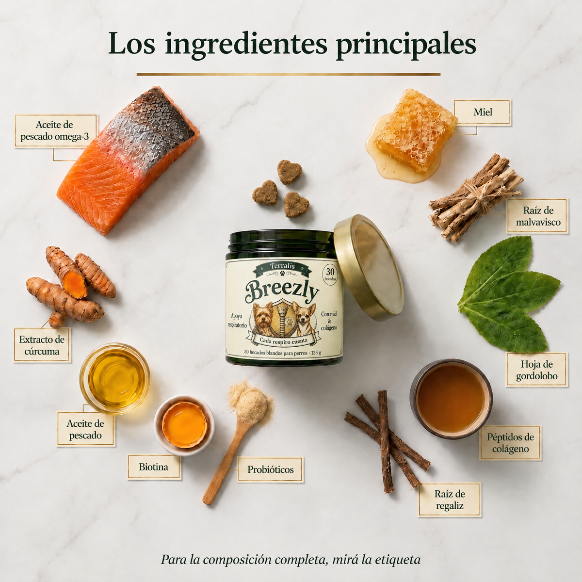 Bocados respiratorios para perros Breezly - BRZ-UY