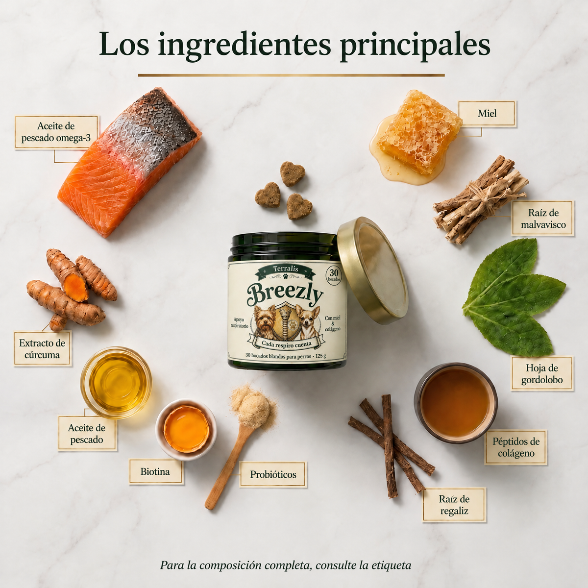 Bocados respiratorios para perros Breezly - BRZ-CR