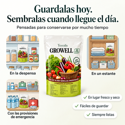 Reserva de semillas Growell - GRW-UY