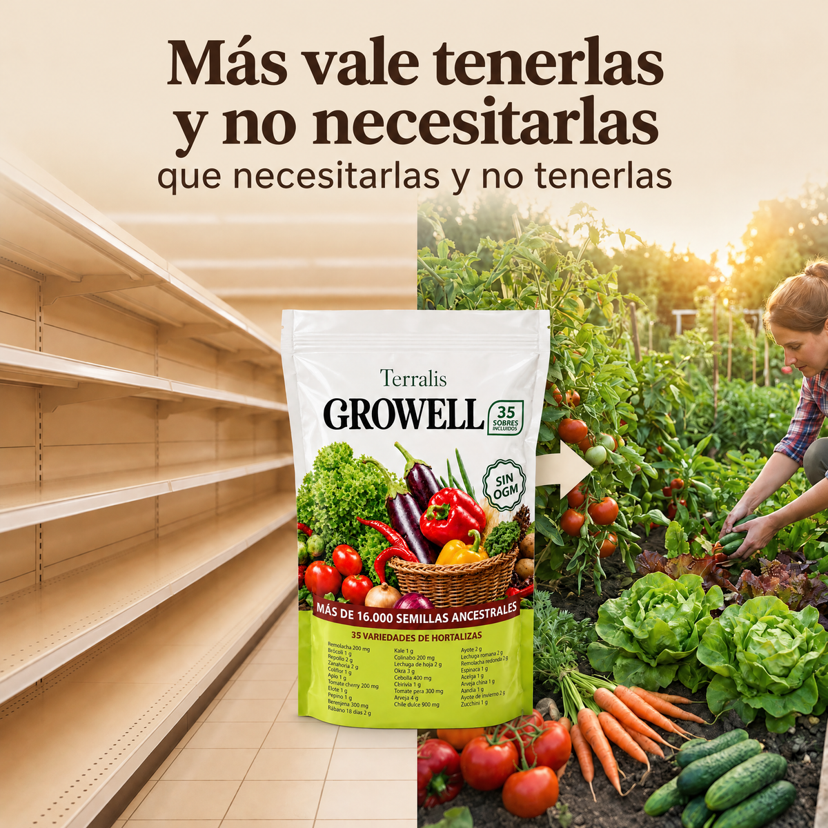 Reserva de semillas Growell - GRW-CR
