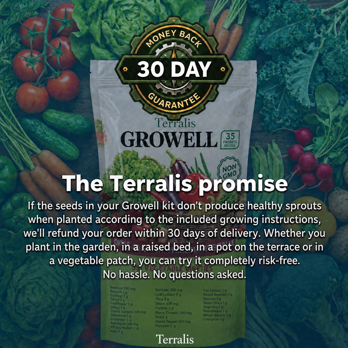 Seed stockpile Growell - GRW-MT
