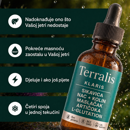Sastojci formule Klaris u jednoj tekućini