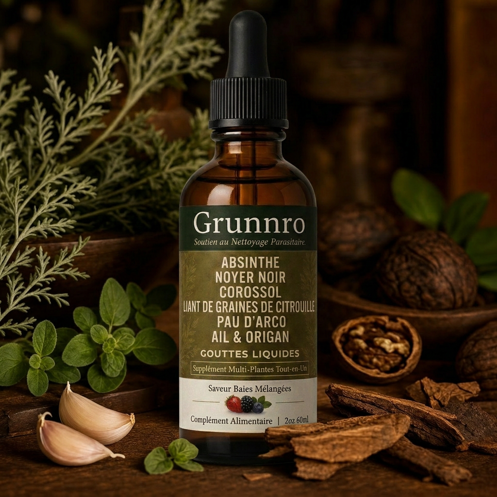 Gouttes à base d'absinthe sauvage Grunnro