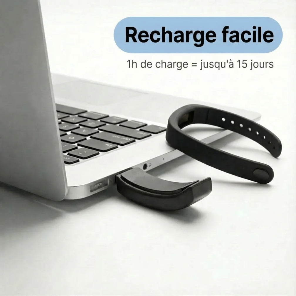 Bracelet-Réveil Silencieux Grunnro™