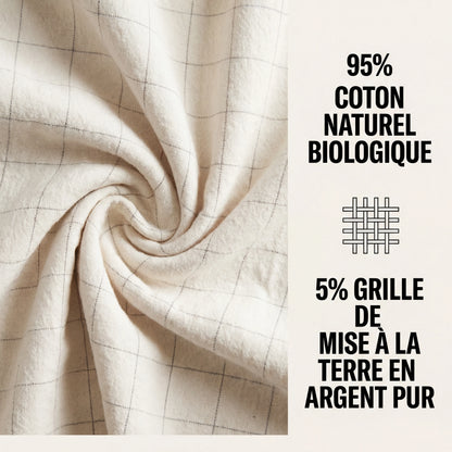 Zéro-Volt™ Drap d'Earthing